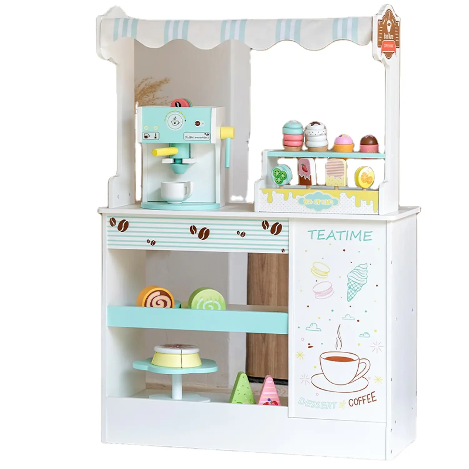 Tienda Heladeria Cafeteria de Madera 1