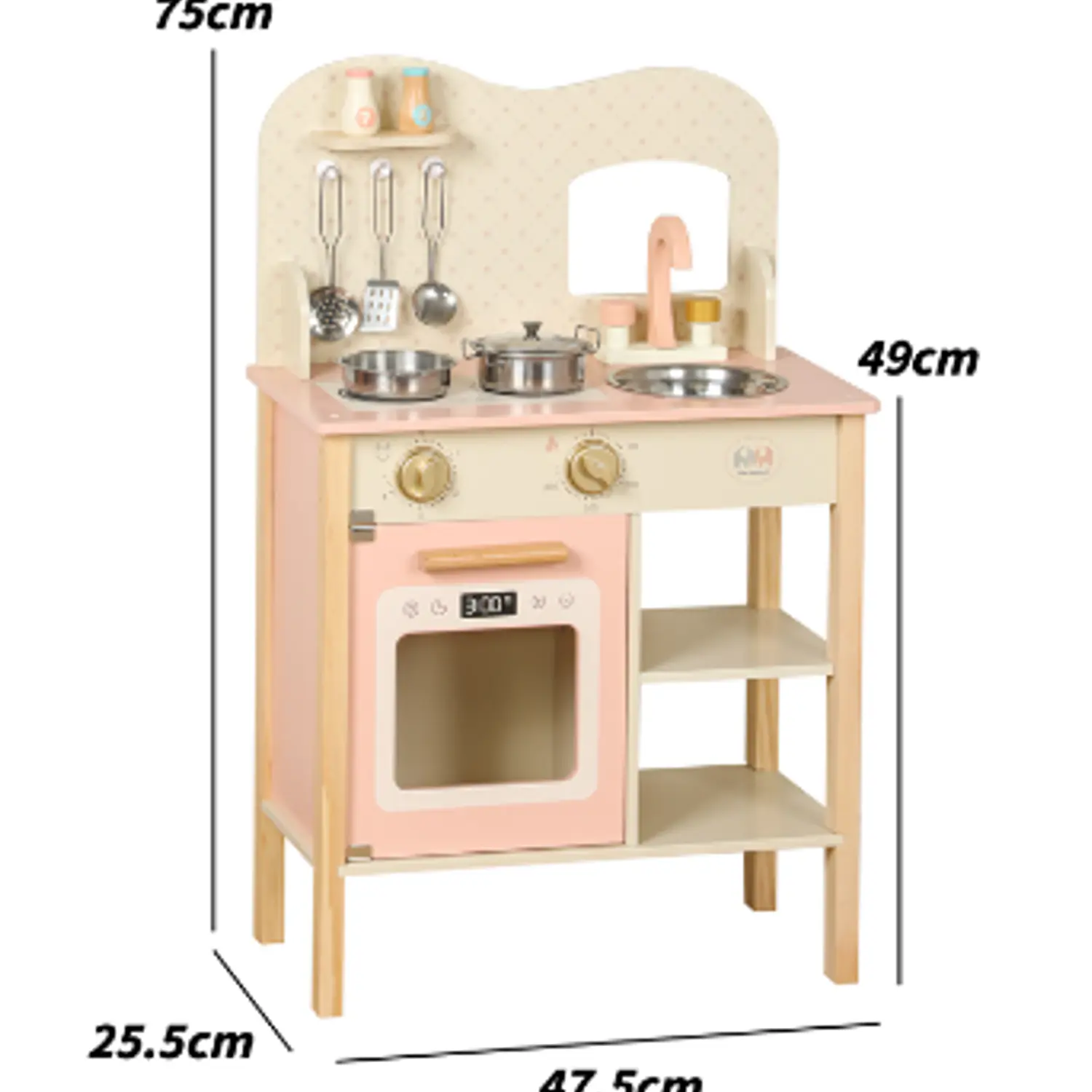 Cocina De Madera Para Niños Y Niñas Rosita 3