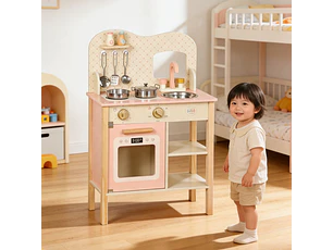 Cocina De Madera Para Niños Y Niñas Rosita