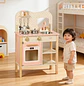 Cocina De Madera Para Niños Y Niñas Rosita - Miniatura 2