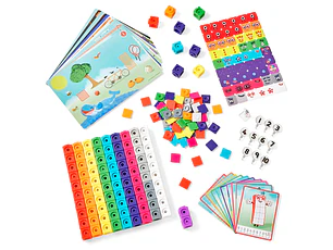 Numberblocks, cubos conectores del 1 al 10