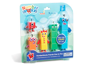 Numberblocks 1 al 5 display
