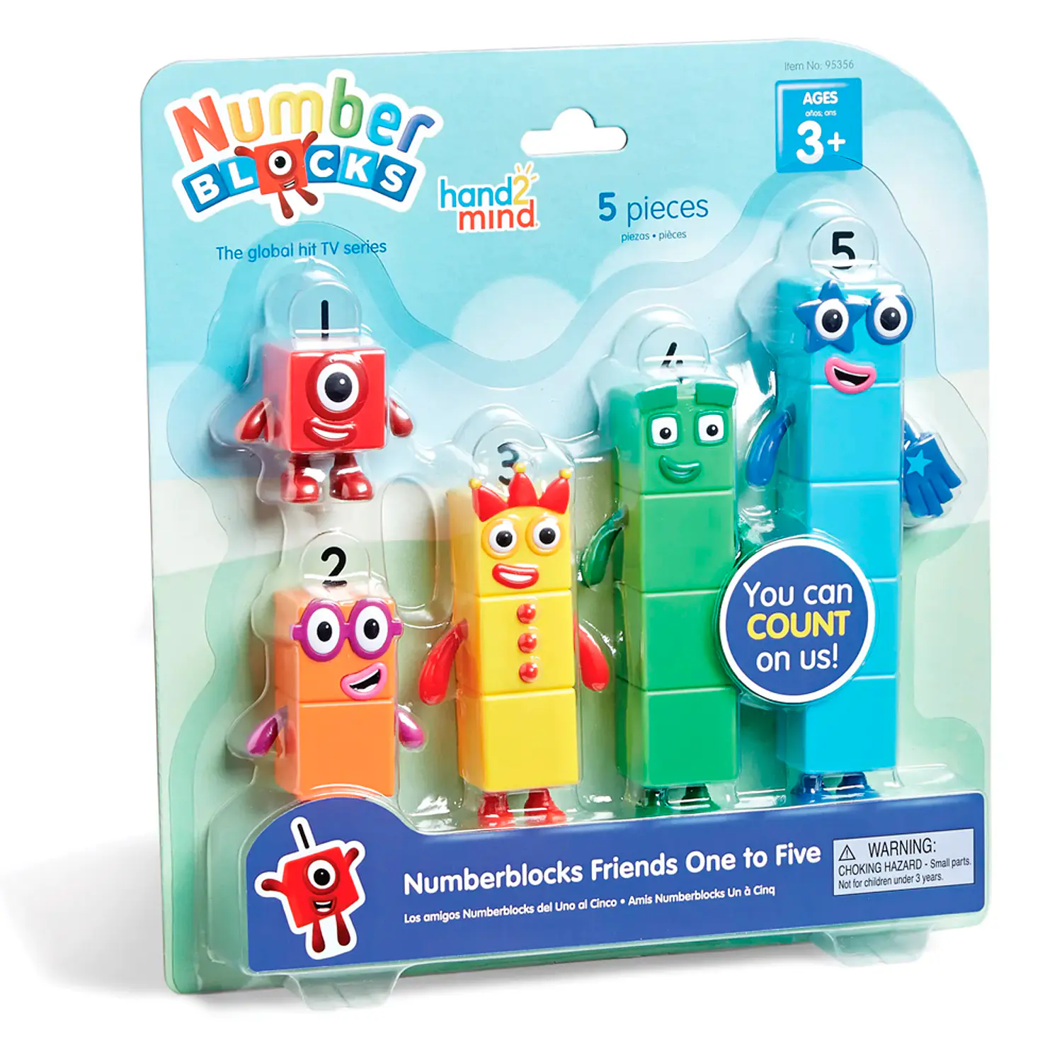 Numberblocks 1 al 5 display 1