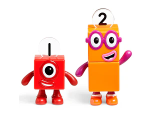 Numberblocks 1 al 5 display