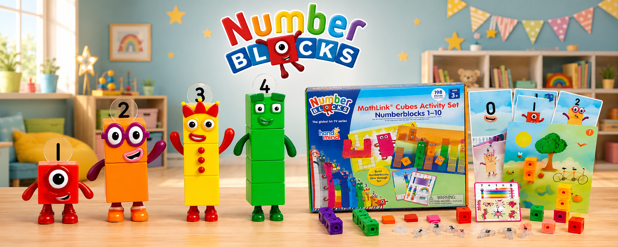 Number Blocks - Bloques Unifix