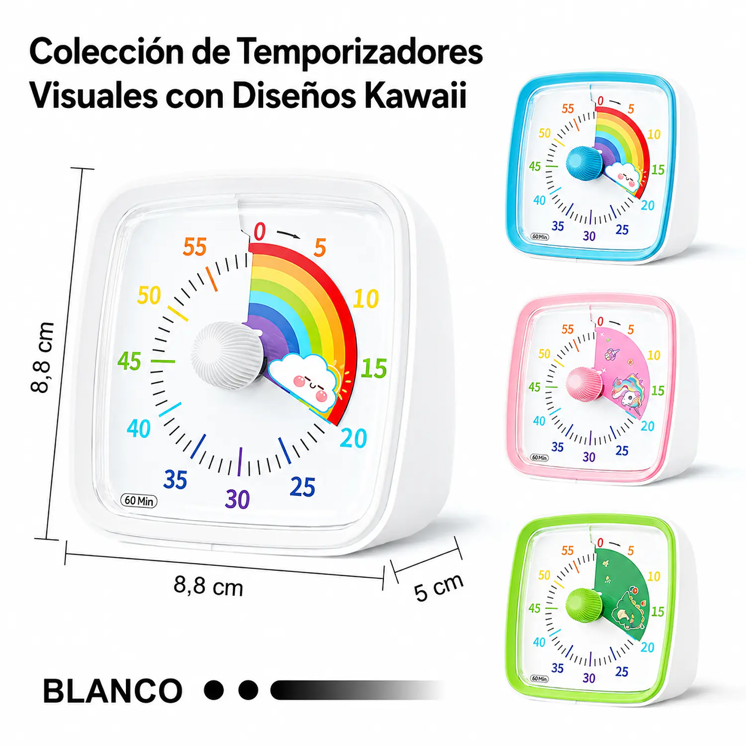 Reloj Temporizador Visual 60 Min 2