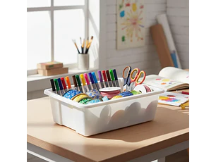 Bandejas Organizadora Plástica Multiuso 32x24x9cm 6L