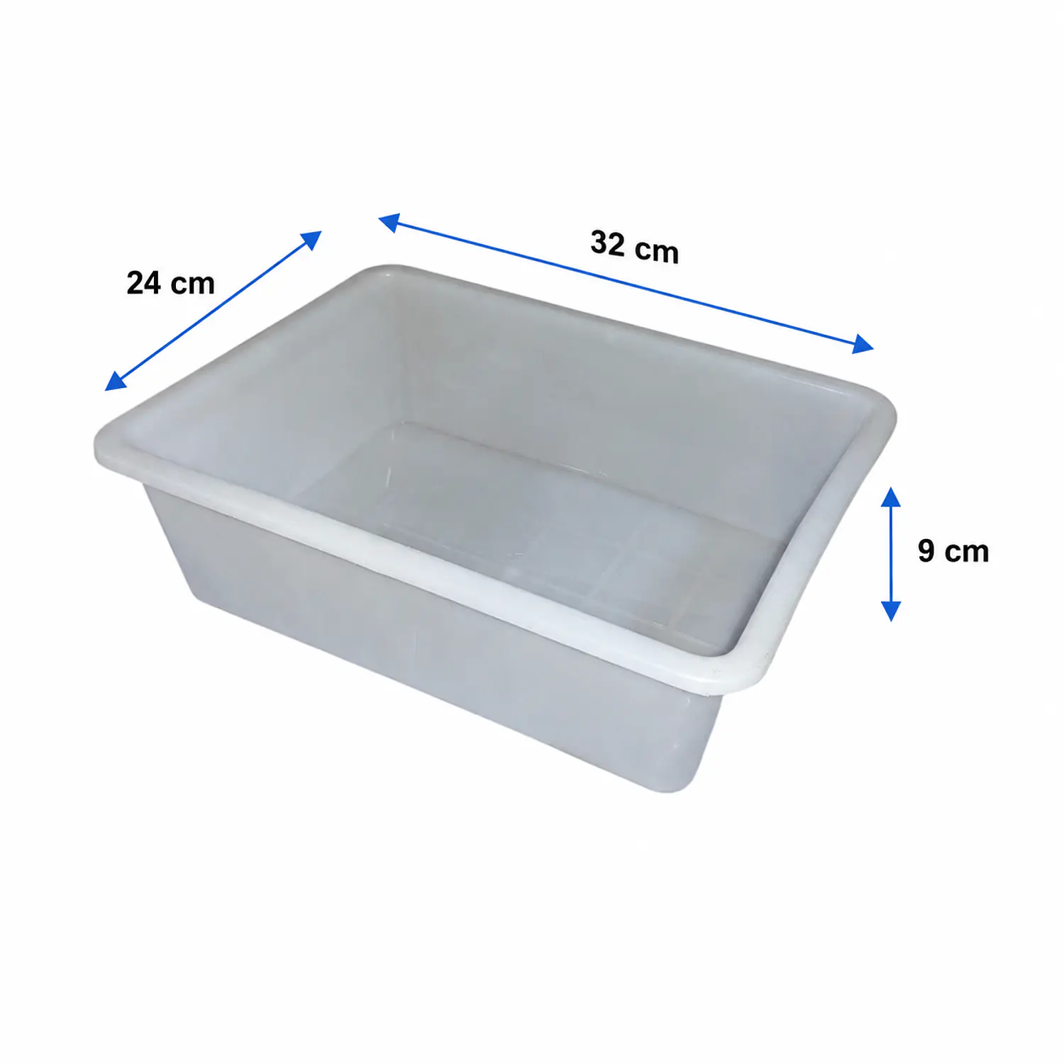 Bandejas Organizadora Plástica Multiuso 32x24x9cm 6L 3