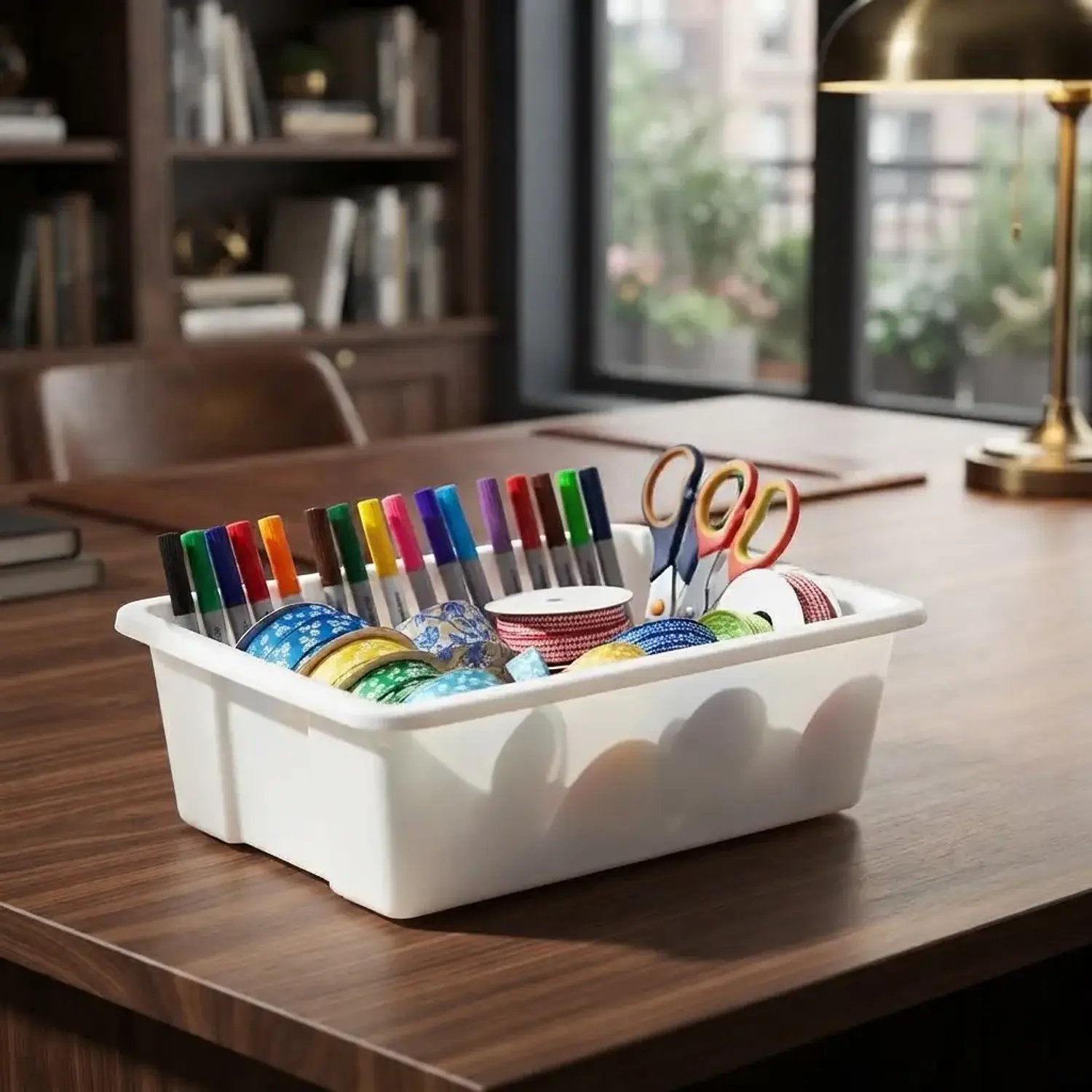 Bandejas Organizador Plástica Multiuso 42x32x13cm 17L 3