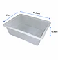Bandejas Organizador Plástica Multiuso 42x32x13cm 17L - Miniatura 4