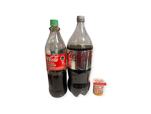 Pack 1: Coca Cola Light + Coca Cola Regular + Yogurth Damasco
