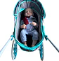 Coche de Muñeca XL Turquesa - Miniatura 7