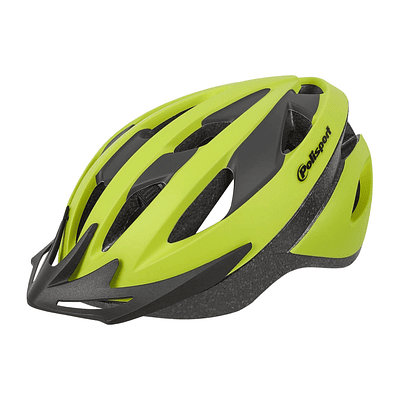 Casco Adulto Polisport Sport Ride L (58-62) Verde lima/Negro