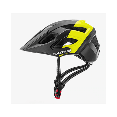 Casco Adulto Rockbros TS-39 L (57-62) Negro/Amarillo