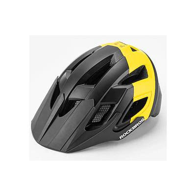 Casco Adulto Rockbros TS-39 L (57-62) Negro/Amarillo