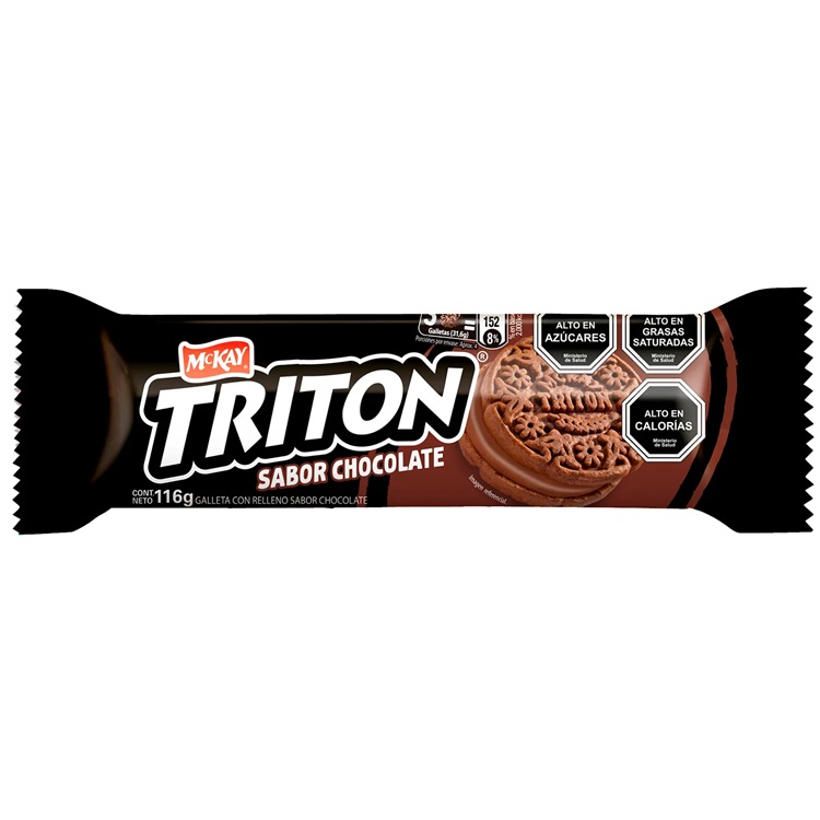 Galletas Triton Chocolate Relleno Chocolate ( 5 x 116 G )