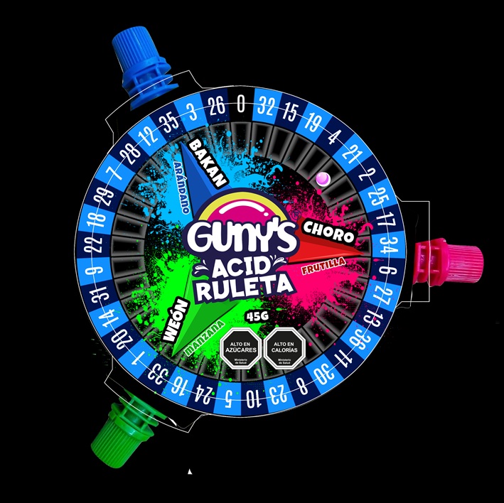Gunys Acid Ruleta ( 10 x 45 G )