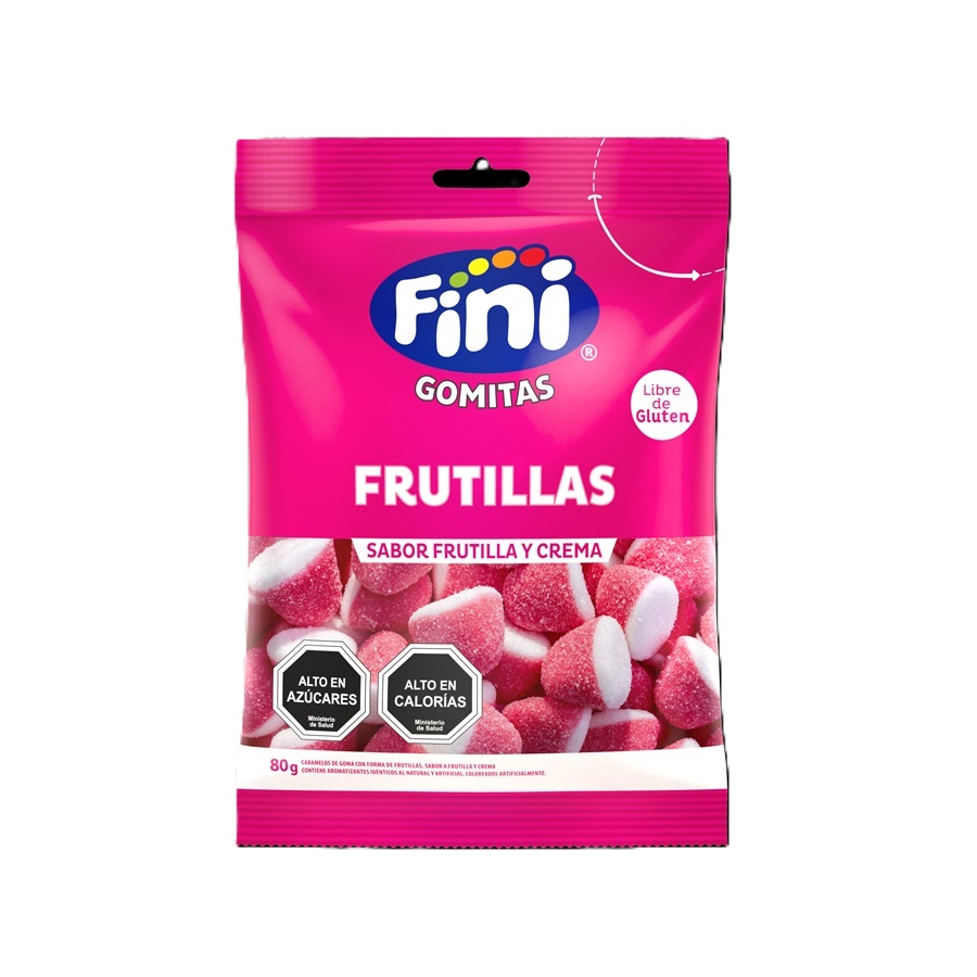 Gomitas Fini Frutillas ( 4 x 80 G )
