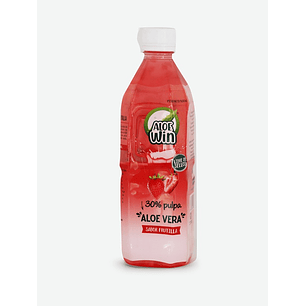 Jugo Aloe Vera Aloe Win Frutilla ( 6 x 500 ML )