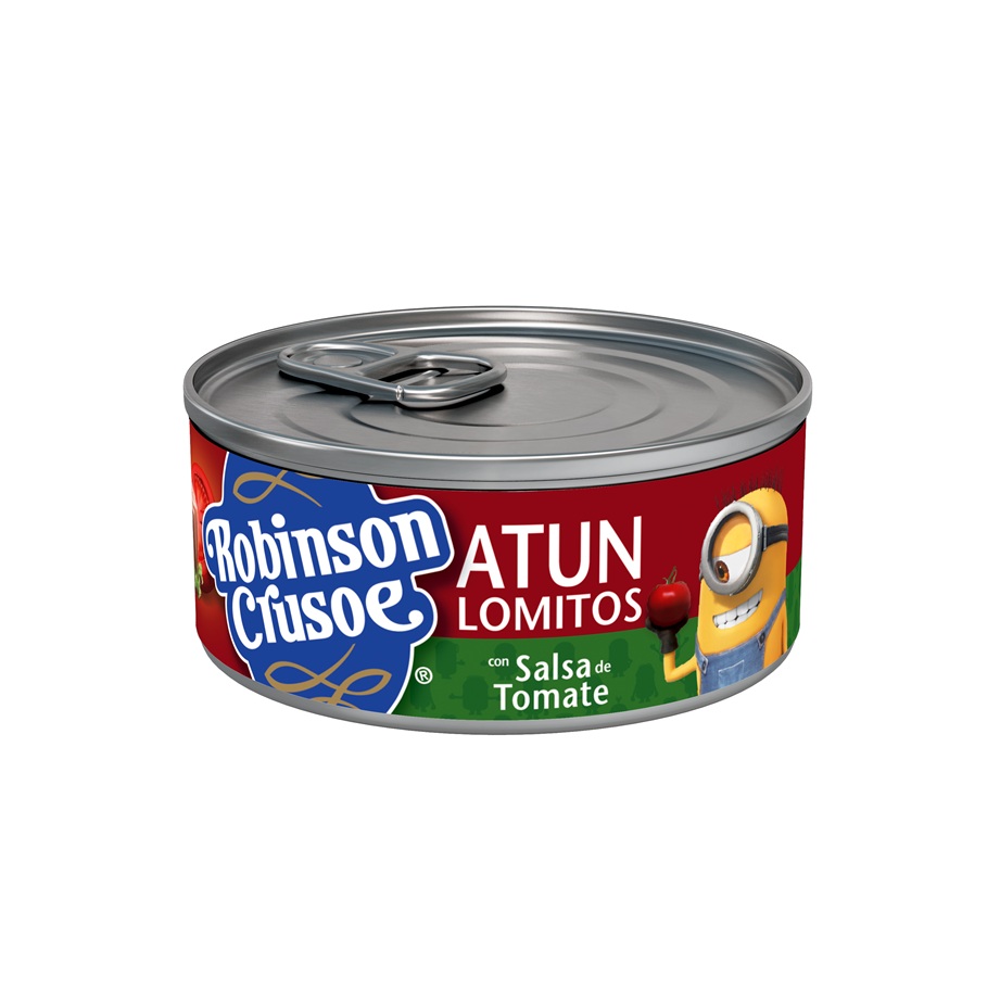 Atún Lomitos Robinson Crusoe Con Salsa de Tomate ( 3 x 140 G )