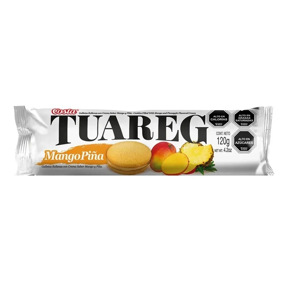 Galleta Tuareg Mango Piña Costa ( 5 x 120 G )
