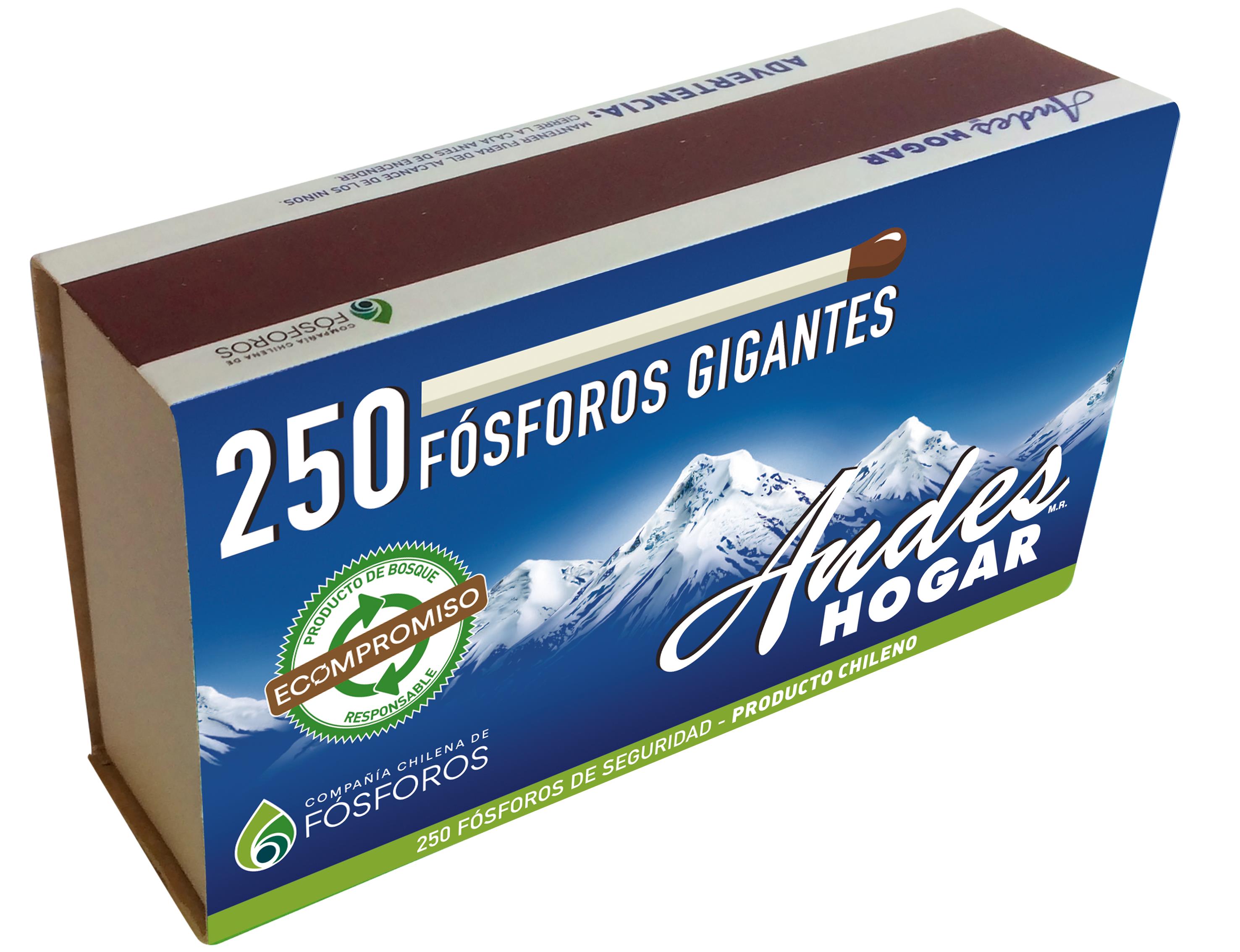 Fósforos Andes Hogar ( 10 UD )