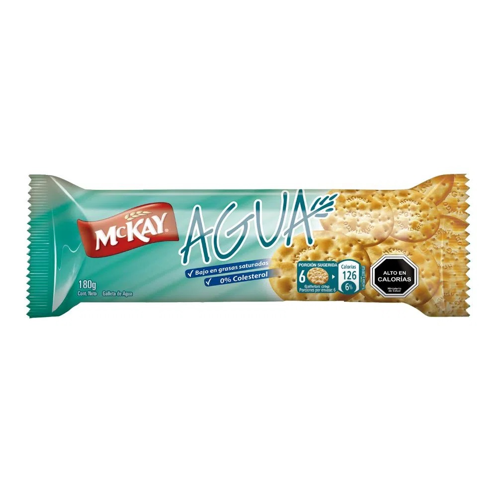 Galleta Agua Familiar Mckay ( 4 x 180 G )