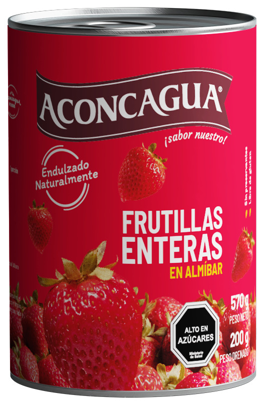 Frutillas Aconcagua ( 3 x 570 G )