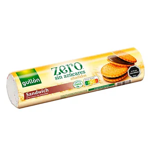 Galletas Gullón Zero Sandwich de Chocolate ( 3 x 250 G )