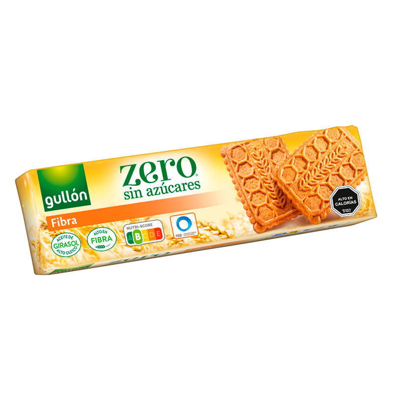 Galletas Gullón Zero Fibra ( 4 x 170 G )
