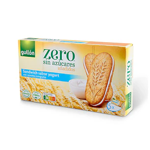 Galletas Gullón Zero Sandwich de Yogurt ( 4 x 220 G )