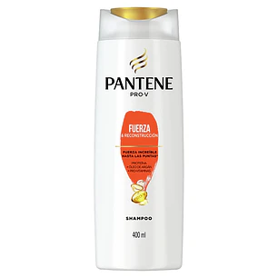 Shampoo Pantene Fuerza Reconstrucción ( 2 x 400 ML )