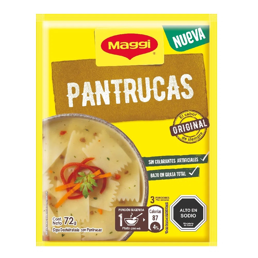 Sopa Maggi Pantrucas ( 15 UD )