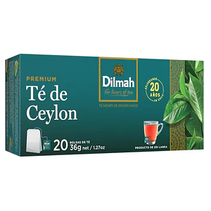 Té Dilmah Ceylon ( 4 x 20 bolsitas )