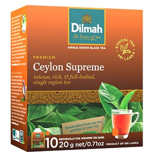 Té Dilmah Ceylon Supreme ( 4 x 10 bolsitas )