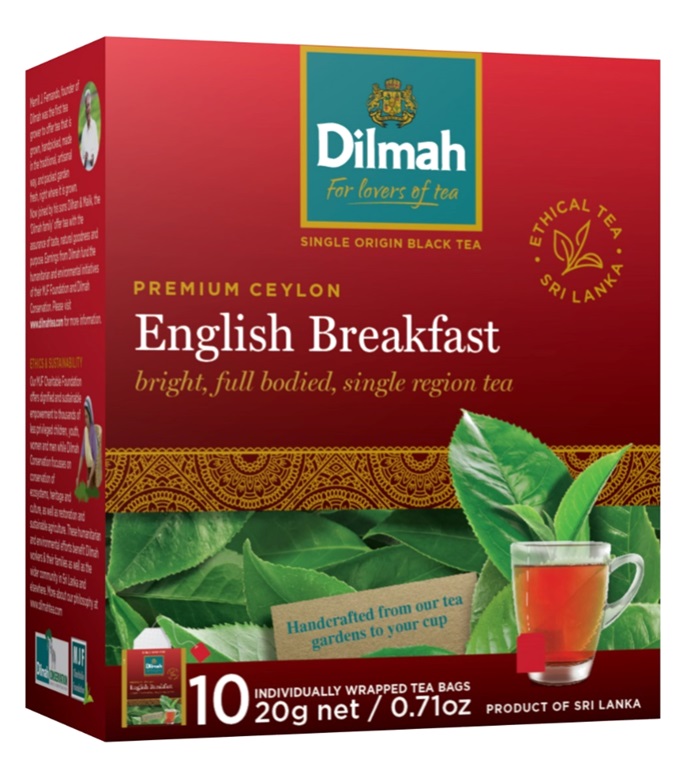 Té Dilmah English Breakfast ( 4 x 10 bolsitas )