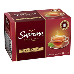 Té Supremo Oro ( 4 x 20 UD )