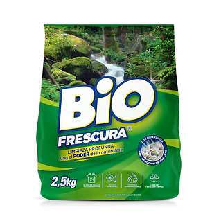 Detergente en Polvo Bio Frescura Bosque Nativo ( 2.5 KG )
