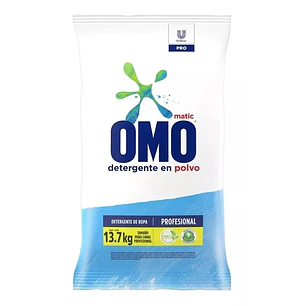 Detergente en Polvo Omo Matic ( 13.7 KG )