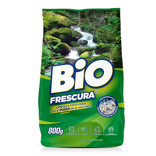 Detergente en Polvo Biofrescura Bosque Nativo ( 3 x 800 G )