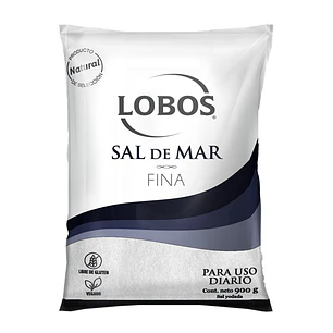 Sal de Mar Fina Lobos ( 3 x 900 G )
