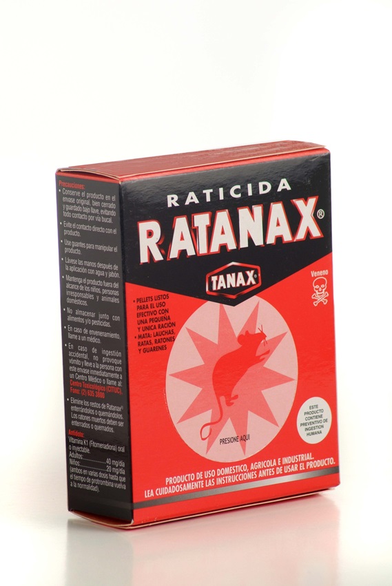 Raticida Pellet Ratanax ( 3 x 50 G )
