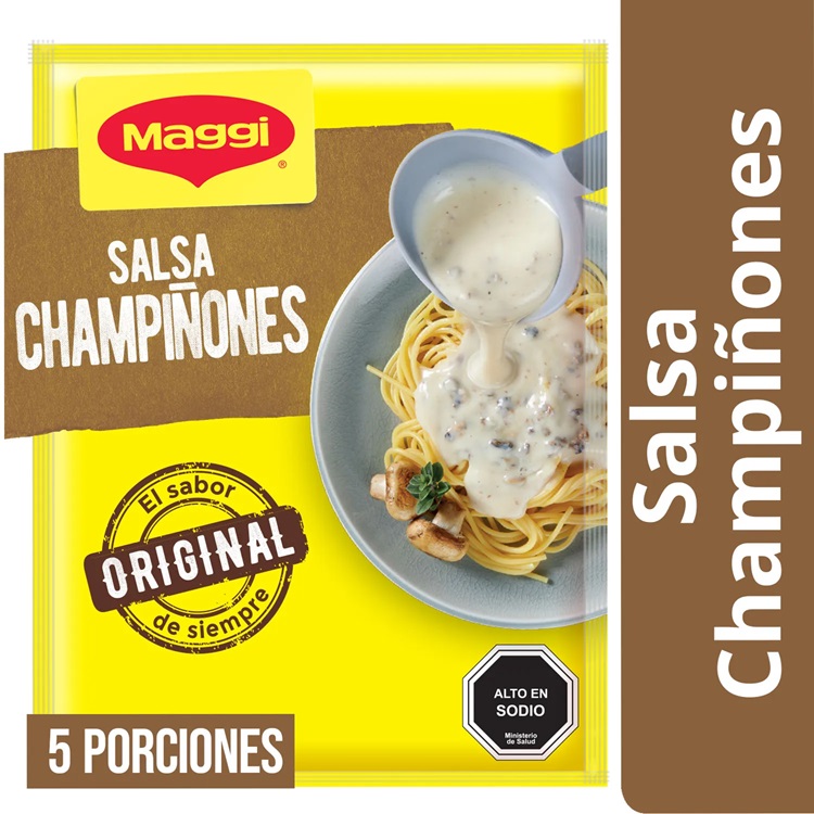 Salsa de Champiñones Maggi ( 25 UD )