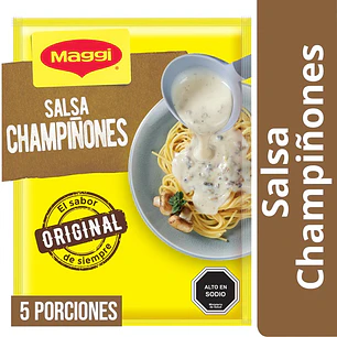 Salsa de Champiñones Maggi ( 25 UD )