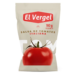 Salsa de Tomates Italiana El Vergel ( 6 x 160 G )