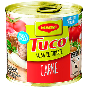 Salsa de Tomates con Carne Tuco ( 4 x 245 G )