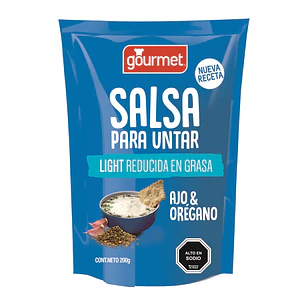 Salsa Untable Ajo Orégano Gourmet ( 3 x 200 G )