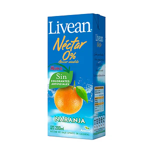 Néctar Livean Naranja ( 6 x 200 ML )
