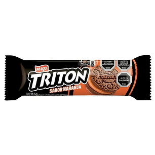 Galletas Triton Chocolate Relleno Naranja ( 5 x 116 G )