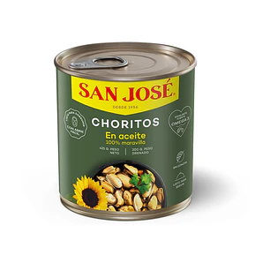 Choritos San José Aceite ( 3 x 425G )